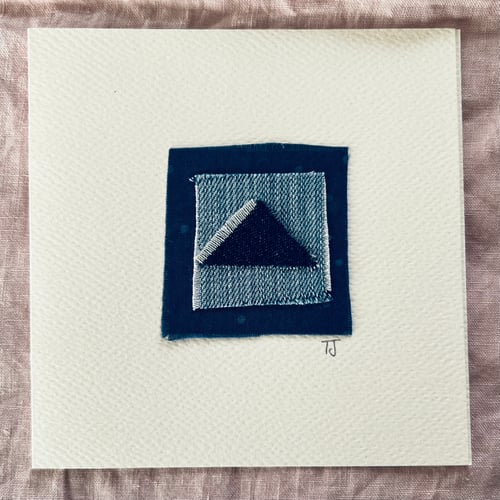 Image of Tiny Patchwork Greetings Cards