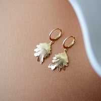 Image 1 of Petites BO ALBANE Pendantes - Or/Argent