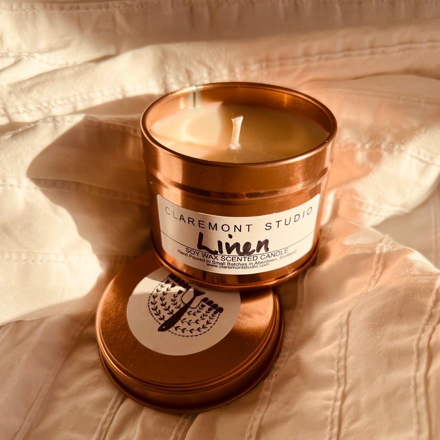 Image of Linen Scented Candle