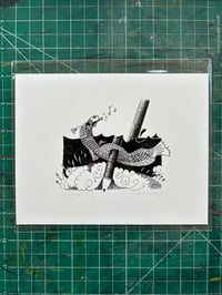 Refracted Minnow - Digital Print