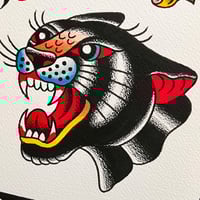 Image 4 of Lámina "Wild Cats"