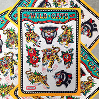 Image 1 of Lámina "Wild Cats"