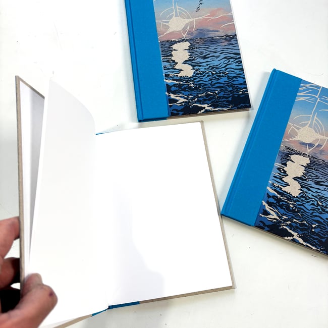 Sparkles like constellations A5 notebooks