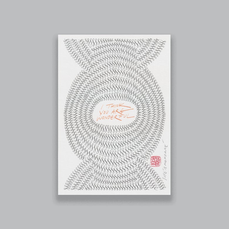 Image of I Think You Are Wonderful (Grey)