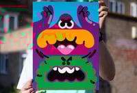 Many Face of Mischief - Original Artwork #03