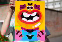 Many Face of Mischief - Original Artwork #04