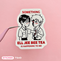 Ell Jee Bee Tee sticker