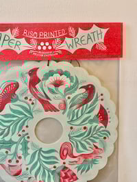 Image 5 of Riso Paper Wreath