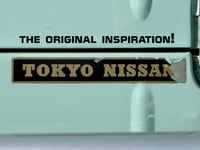 Image 4 of NEW: TOKYO NISSAN gold + black stickers