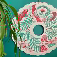 Image 1 of Riso Paper Wreath