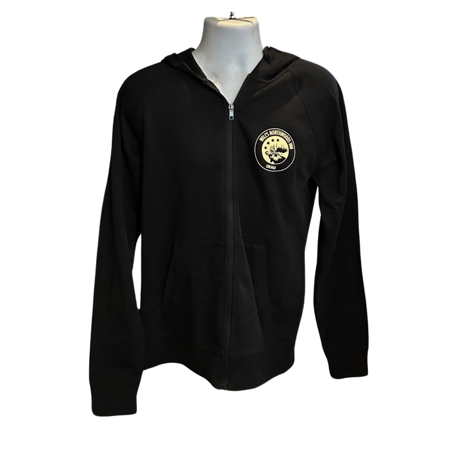 Black NightMoose Zip Up