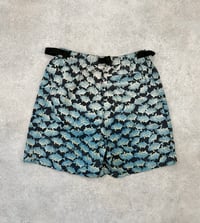 Image 3 of Patagonia River Shorts Fishes Blue Vintage 2000 Medium Mens 