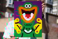 Many Face of Mischief - Original Artwork #13