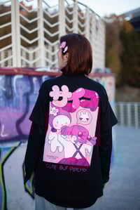 Image 3 of CAMISETA NEGRA "CUTE BUT PSYCHO"