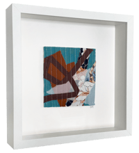 Teal and Amber Quilt