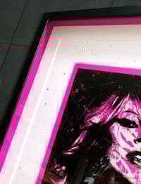 Image 3 of COKE MOSS QUAD • 1/1 AP • Shocking Pink • SUPPLIED FRAMED