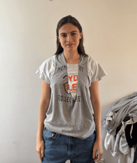 Image 1 of Saw Tee Grey