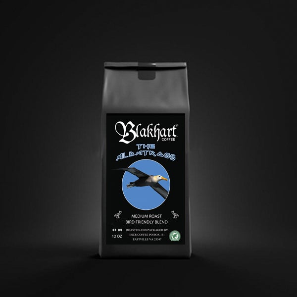 "THE ALBATROSS" BIRD FRIENDLY, RFA CERTIFIED MEDIUM WHOLE BEAN