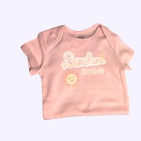 Image 2 of Sunshine Smiles baby girl onesie 