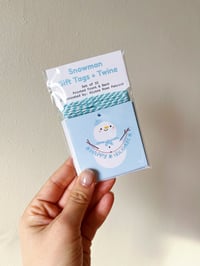 Image 2 of Snowman Gift Tags