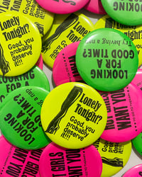 Image 7 of Hot Girls Want You To Go To Therapy Badge Set 