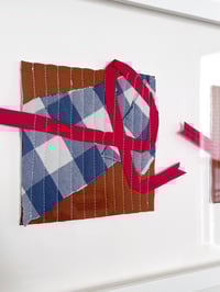 Image 2 of Red Loop Quilt Pair