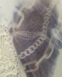 Image 6 of lace window w/ chains (medium)