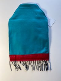 Image 2 of Purple and Tartan Cashmere Hot Water Bottle Cover