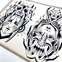 Image 3 of Flippable Devil Ladies Tattoo Booking Fee