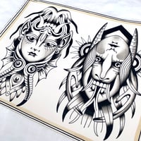Image 4 of Flippable Devil Ladies Tattoo Booking Fee
