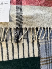 Image 3 of Tartan Cashmere Hot Water Bottle Cover with Black and White Back