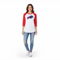 Image 2 of BILLS (REFIX) RAGLAN SHIRT (RED)