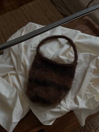 Image 1 of furry bucket bag