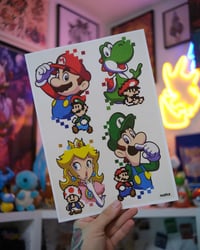 Image 1 of Mario Pixel