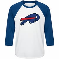 Image 1 of BILLS (REFIX) RAGLAN SHIRT (BLUE)