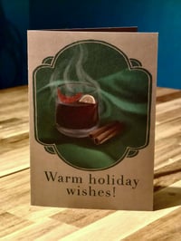 Image 2 of Christmas card (green)