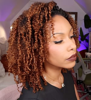 Image of HERGIVENHAIR OMBRE GODDESS 3 IN 1 HALF WIG