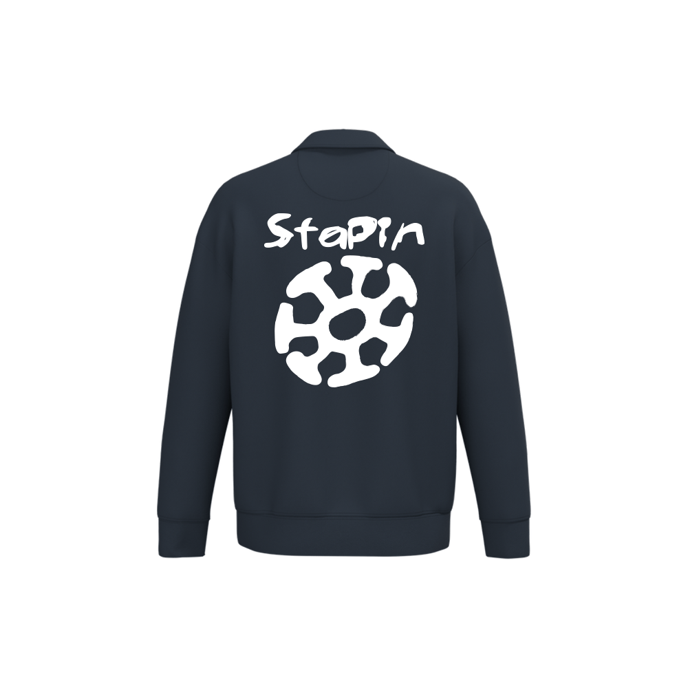 Image of Sweat-shirt quart zip col polo Star