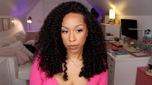 Image of ISEEHAIR BURMESE CURLY HALF WIG 
