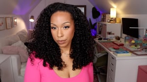 Image of ISEEHAIR BURMESE CURLY HALF WIG 