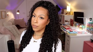Image of ISEEHAIR BURMESE CURLY HALF WIG 