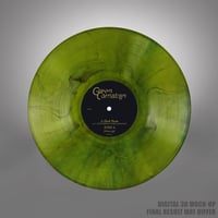 Image 2 of SIGNED copy! The shores of Melancholia Green Marble vinyl 