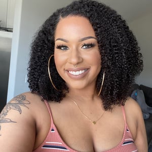 Image of CURLS CURLS LORA - KINKY CURLY LACE WIG