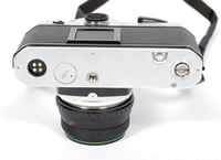 Image 8 of Nikon FE 35mm SLR film camera with 28mm F2.8 MC Wide angle lens AS-4 strap #1385