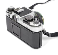 Image 6 of Nikon FE 35mm SLR film camera with 28mm F2.8 MC Wide angle lens AS-4 strap #1385