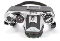 Image 7 of Nikon FE 35mm SLR film camera with 28mm F2.8 MC Wide angle lens AS-4 strap #1385