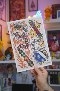 Image 1 of Fléau Carapace Bleue & Bowser