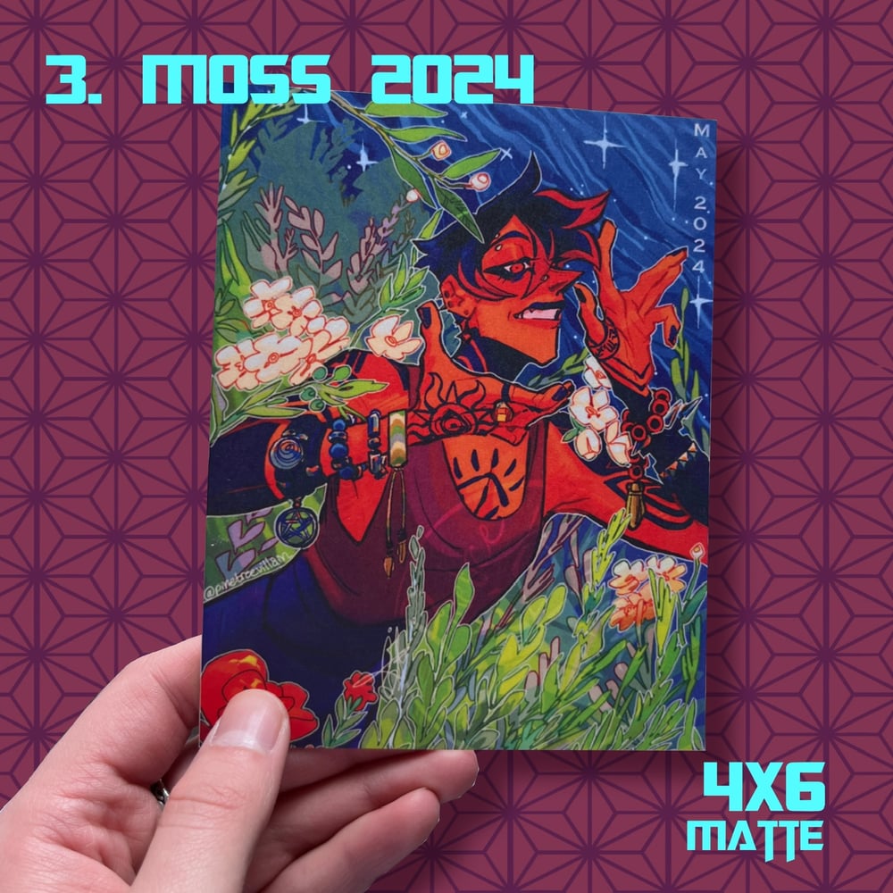 Image of Moss Postcard