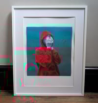 Image 1 of (With)out Hand Finished Print Blue Right 