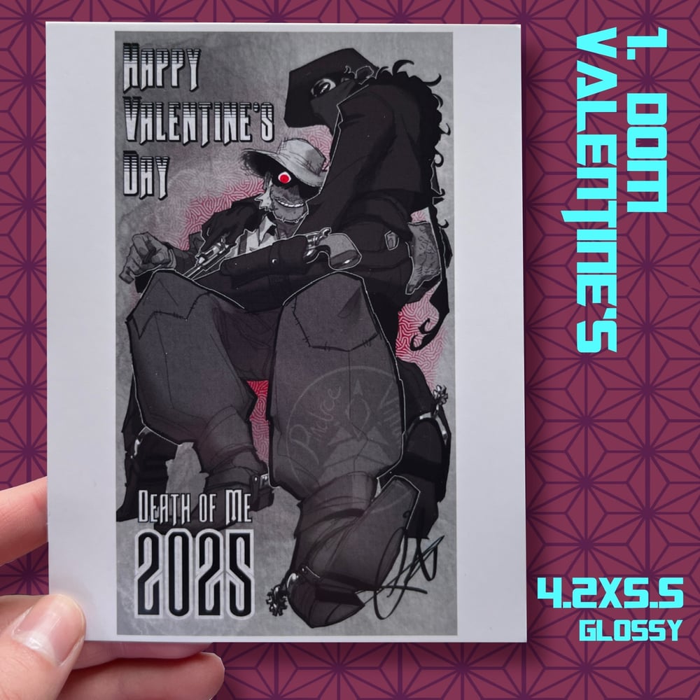 Image of DoM Valentine's Postcard